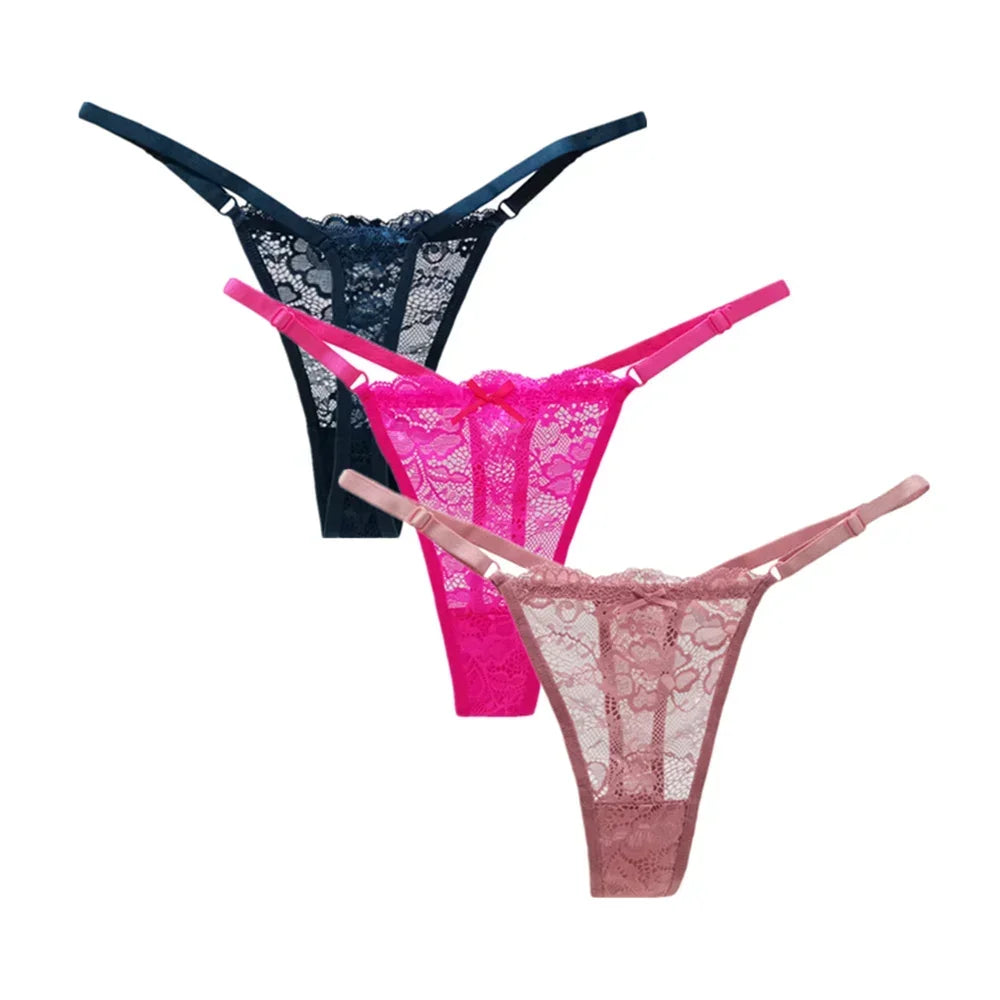 3PCS Adjustable Sexy Transparent