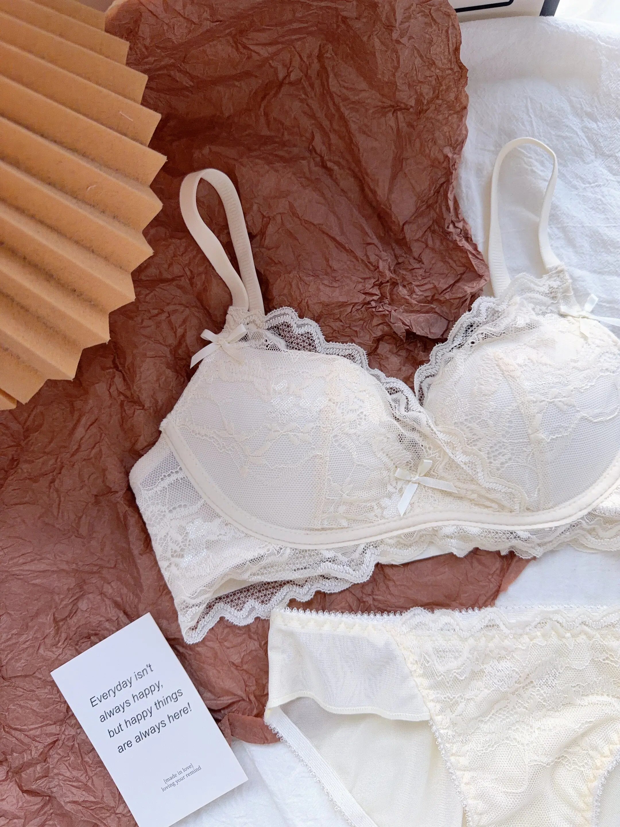 Cute Red Bra and Panty Set