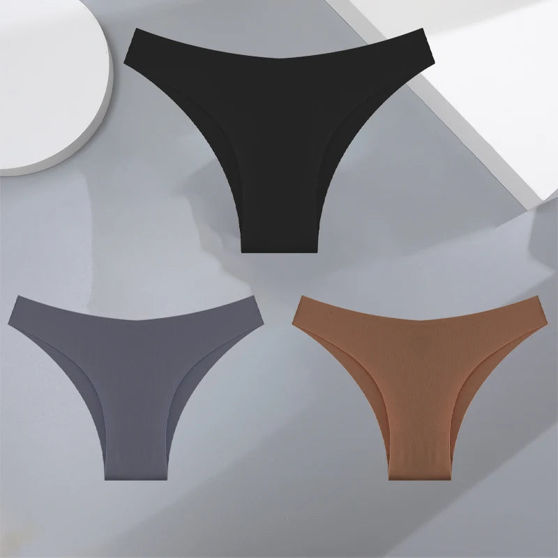 Ultra-thin Seamless Silk Underwear
