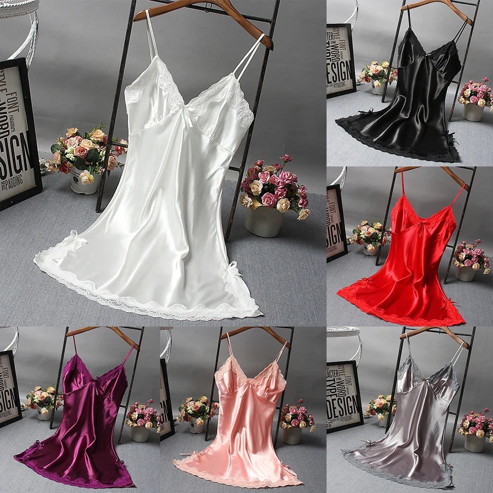 Sexy Lace Patchwork Nightwear