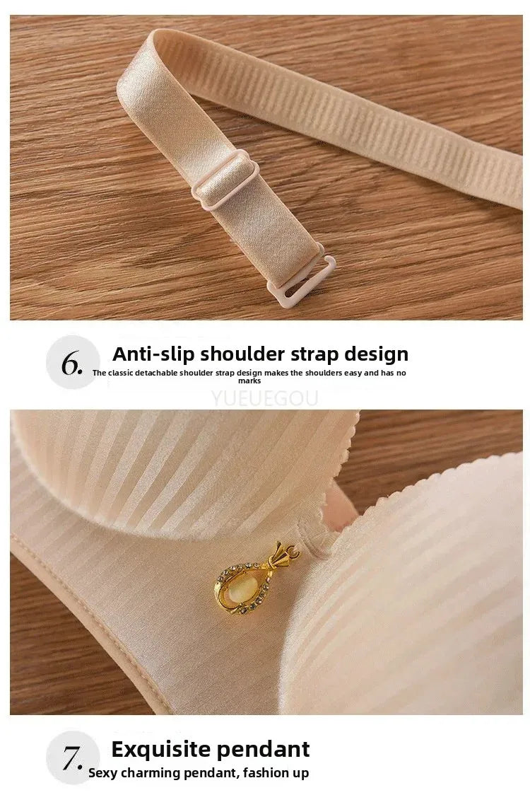 Sexy Wireless Push Up Bra No