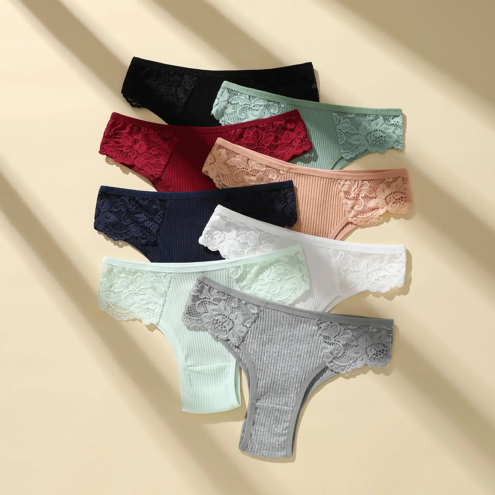 5Pcs/Set Cotton Panties Women