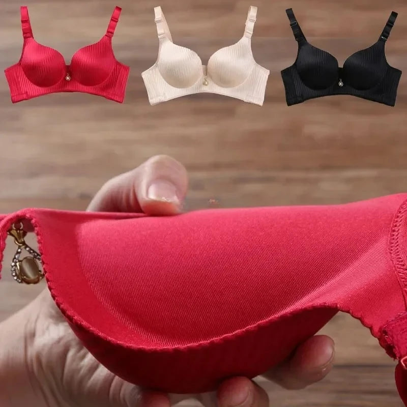 Sexy Wireless Push Up Bra No