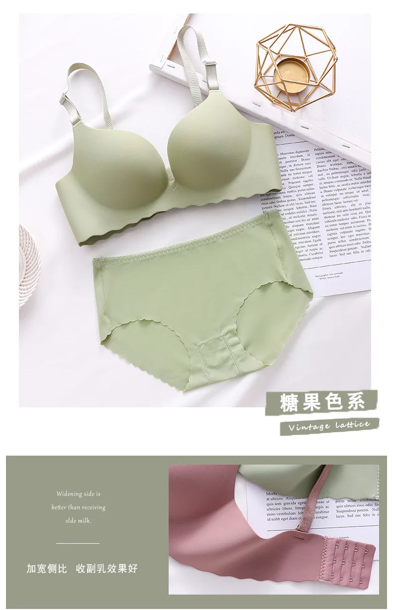 Sexy Push Up Bra Corset Wireless