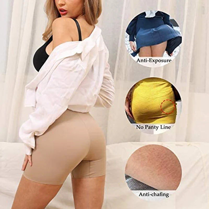 Seamless Slip Shorts Women Panties