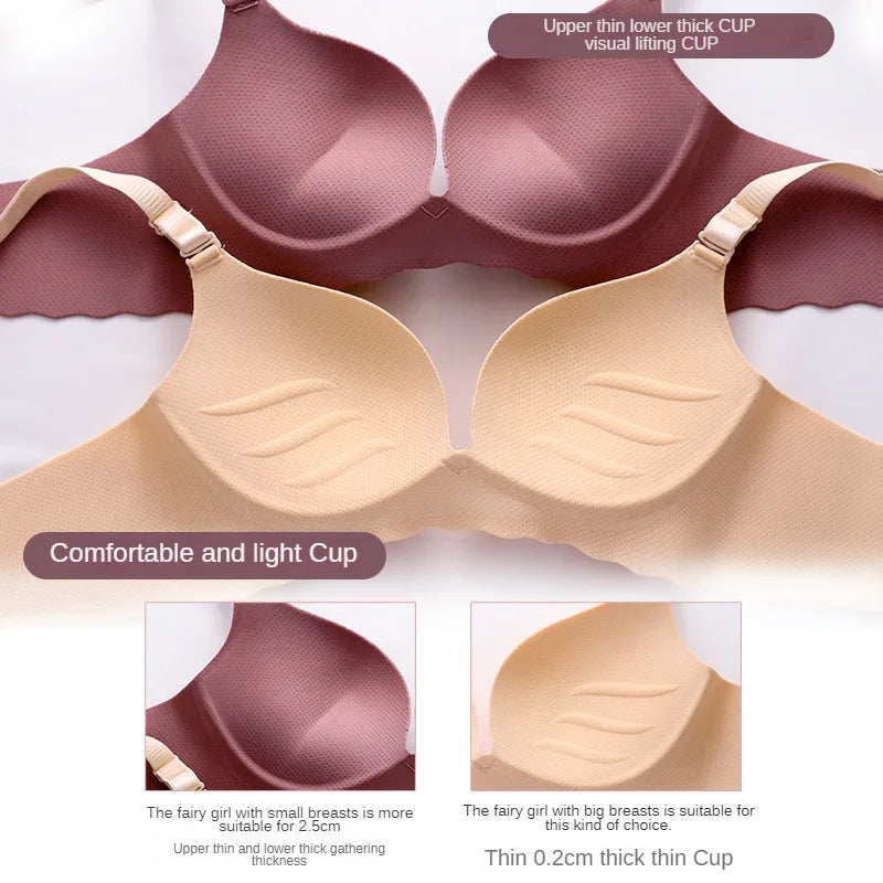 Sexy Push Up Bra Corset Wireless