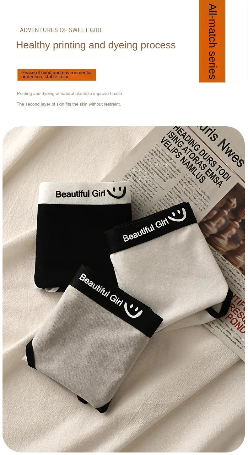 3 PCS/set Women's Cotton Soft