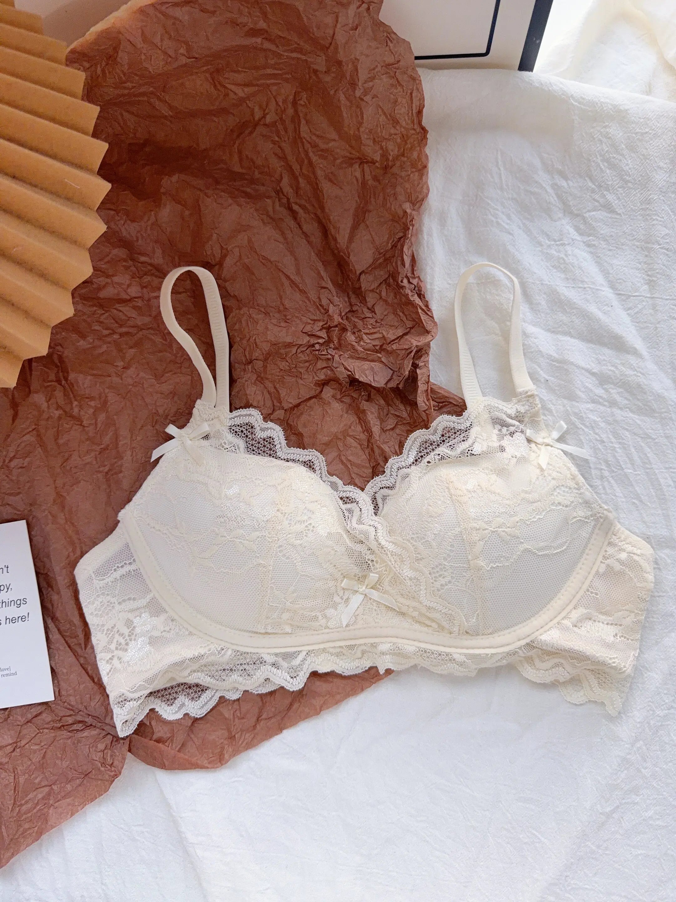 Cute Red Bra and Panty Set