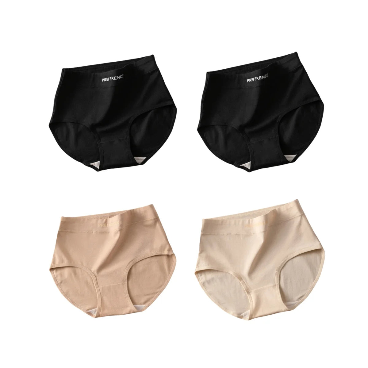 4Pcs/Set Women's Briefs Plus