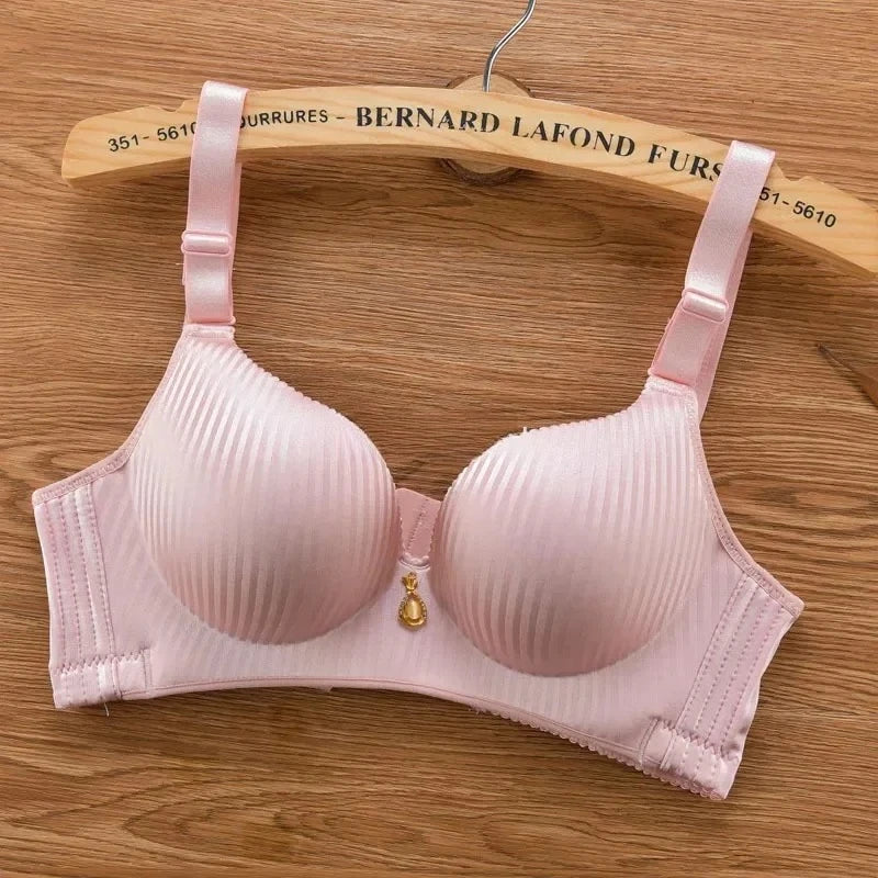 Sexy Wireless Push Up Bra No