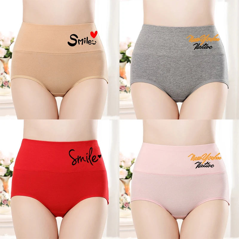 4PCS/set Plus Size Underwear