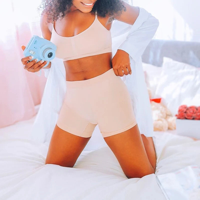 Seamless Slip Shorts Women Panties