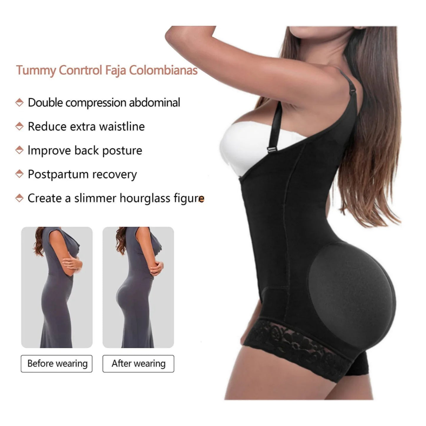 Women Tummy Control Body