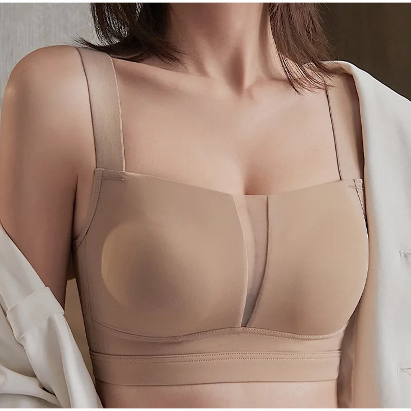 Wireless Minimizer Bra For Large