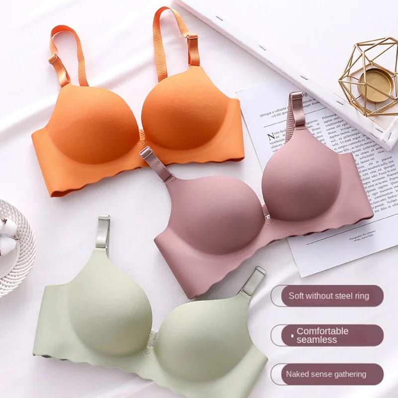 Sexy Push Up Bra Corset Wireless