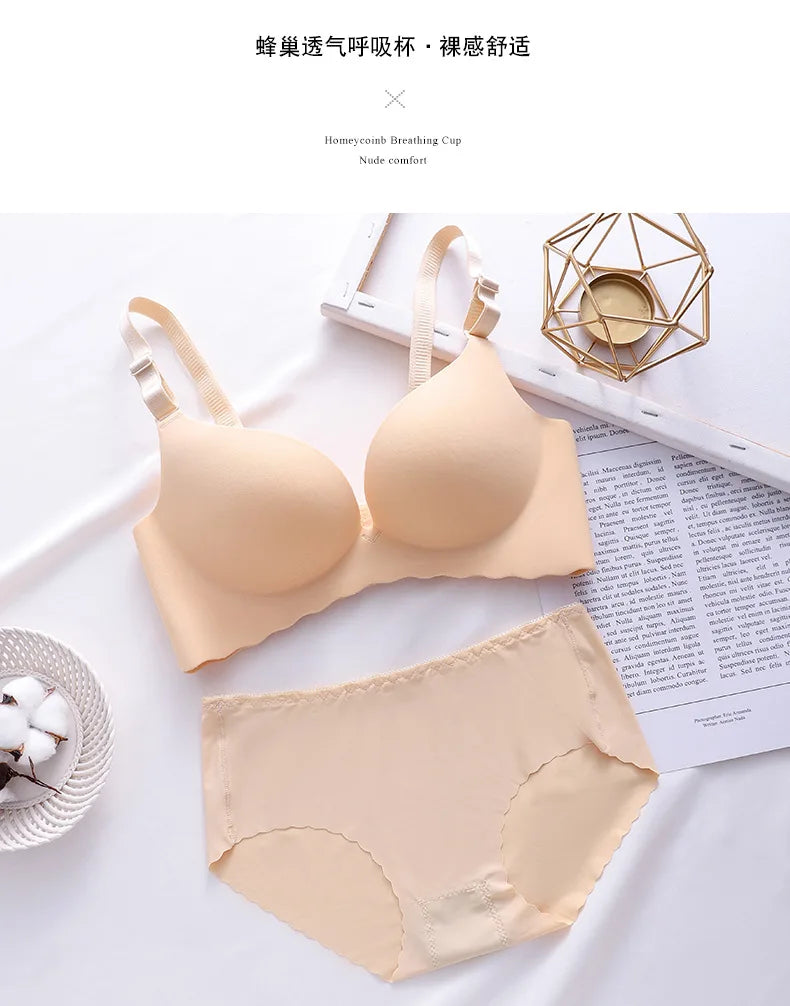 Sexy Push Up Bra Corset Wireless