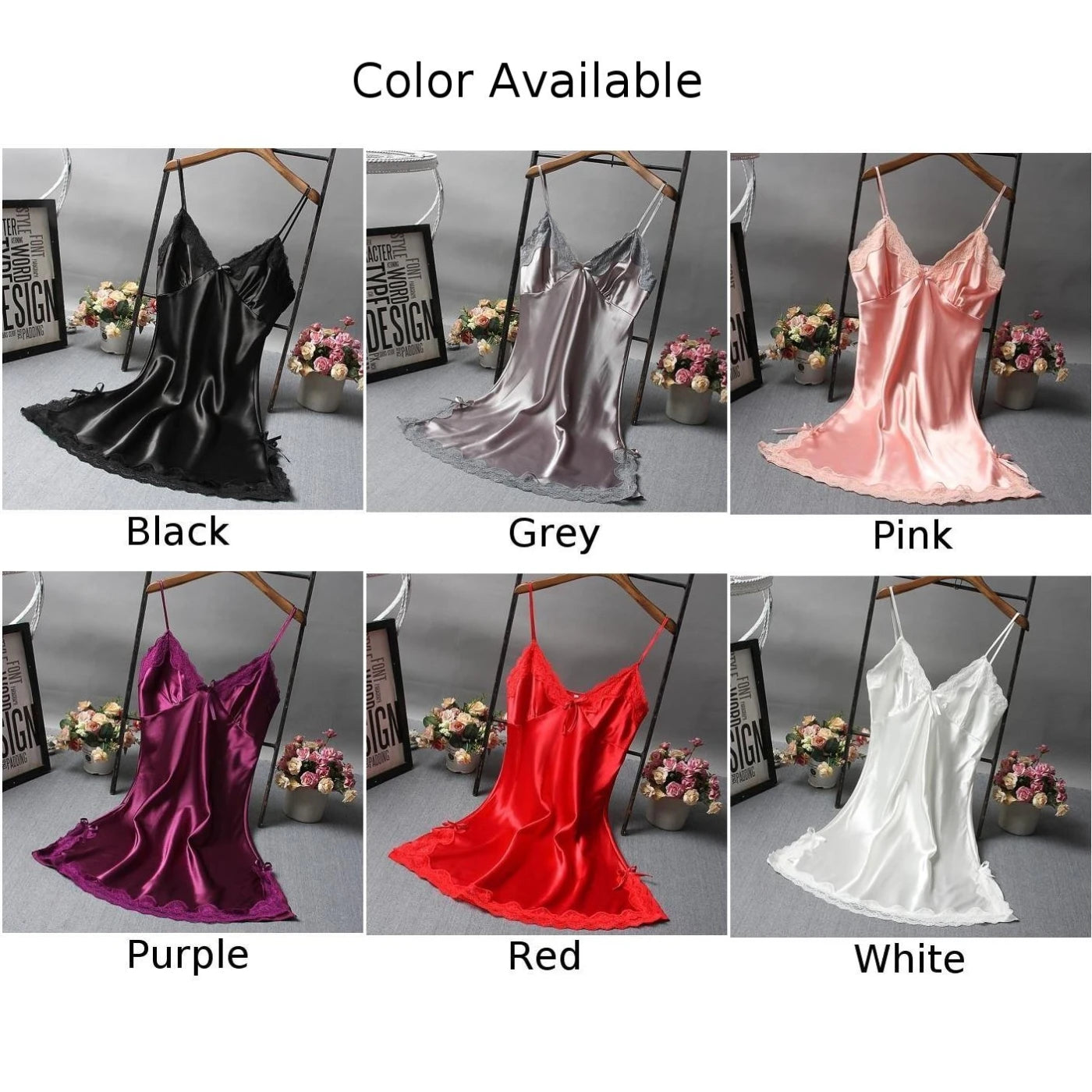 Sexy Lace Patchwork Nightwear