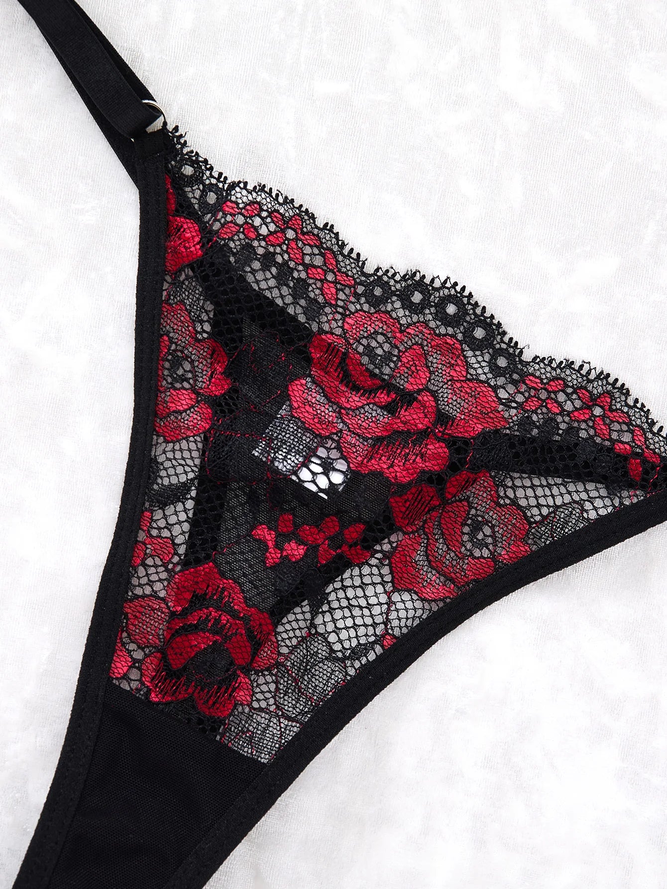 Lady's Sexy Lace Black Strapless