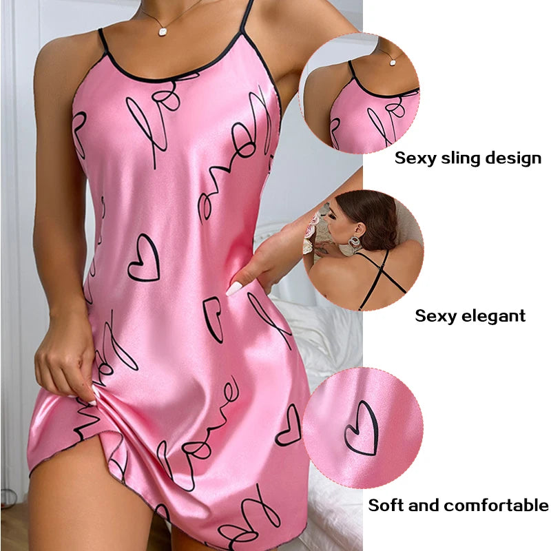 Women Sleeveless Sleepwear