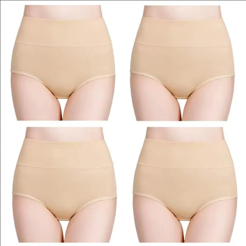 4Pcs High Waisted Underwear