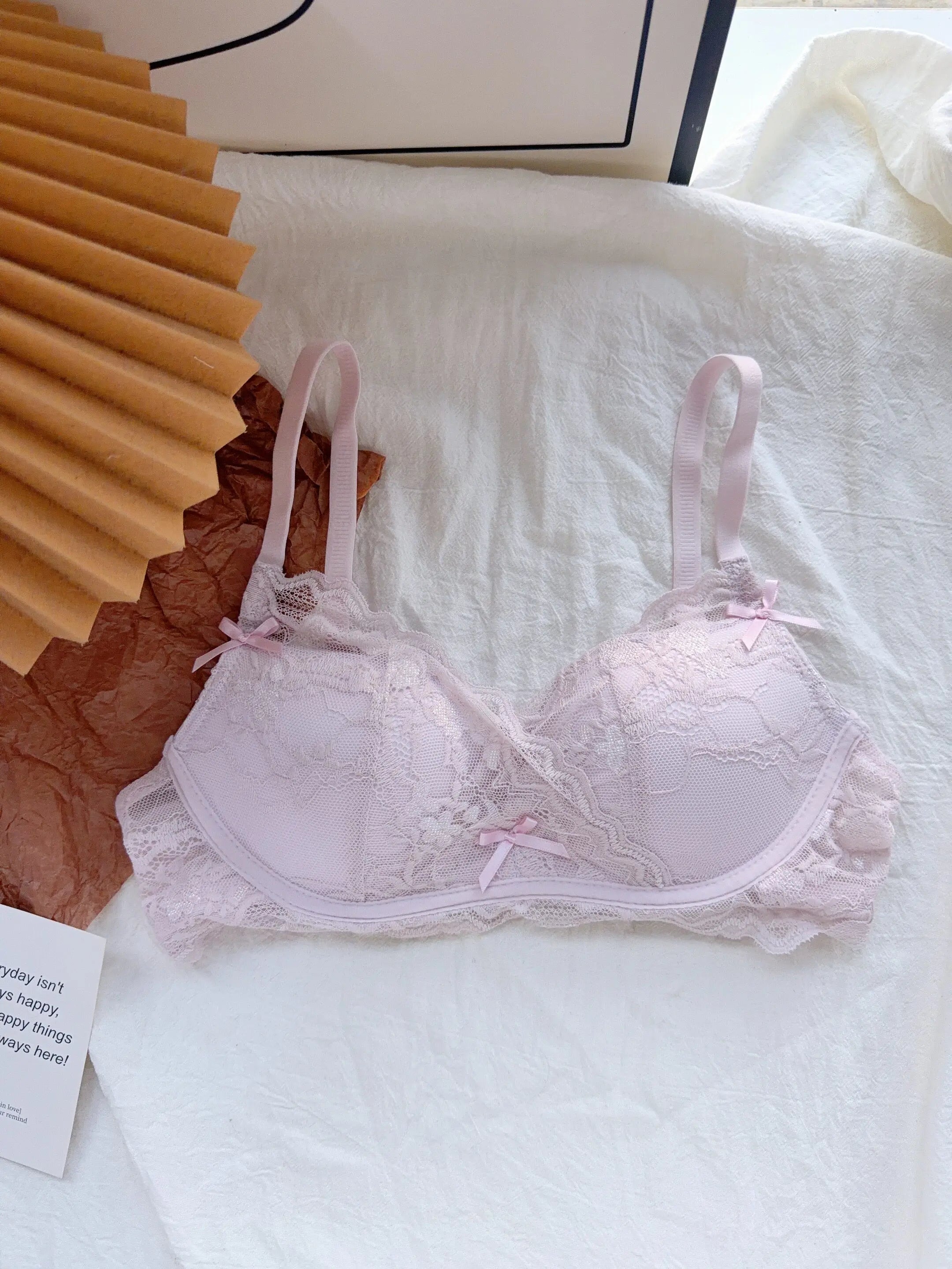 Cute Red Bra and Panty Set