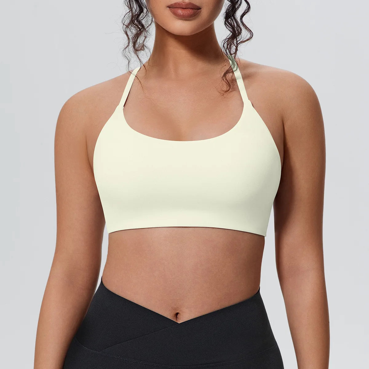 Sports Bra Women Cross Strap