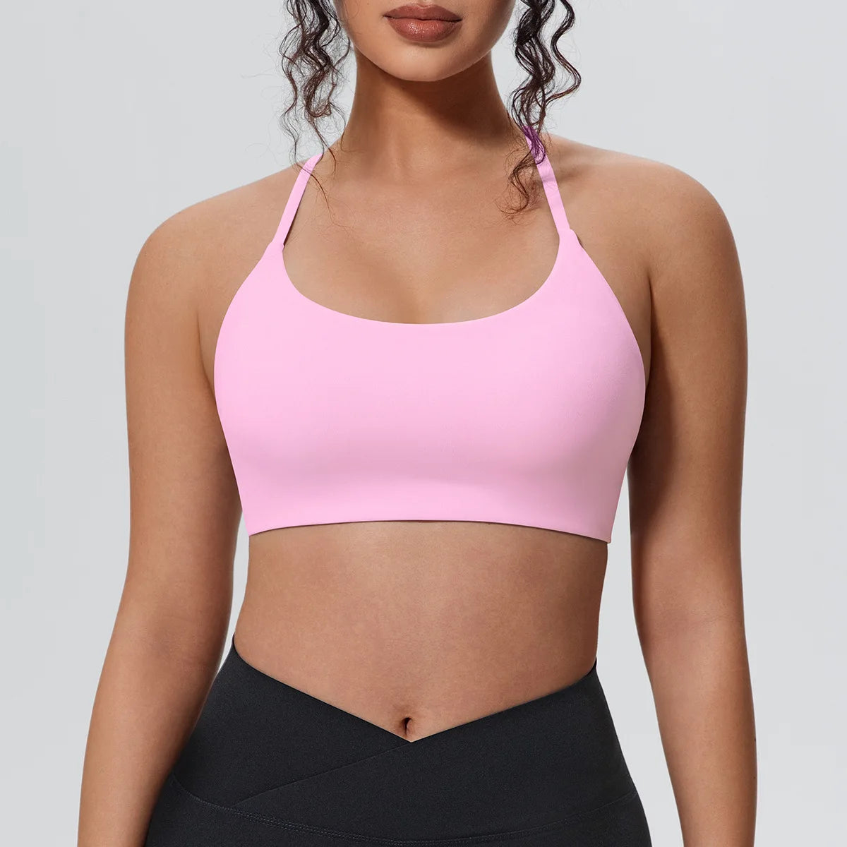 Sports Bra Women Cross Strap