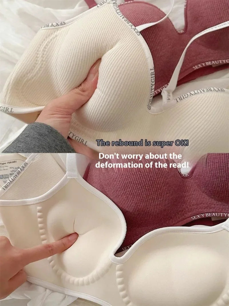 Wireless Push Up Bra for Small