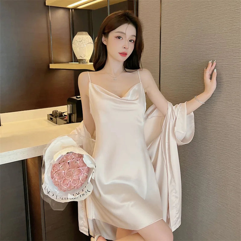 Solid Pajamas Women Home
