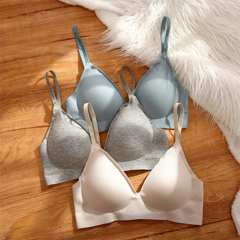 FINETOO Women Wireless Bra