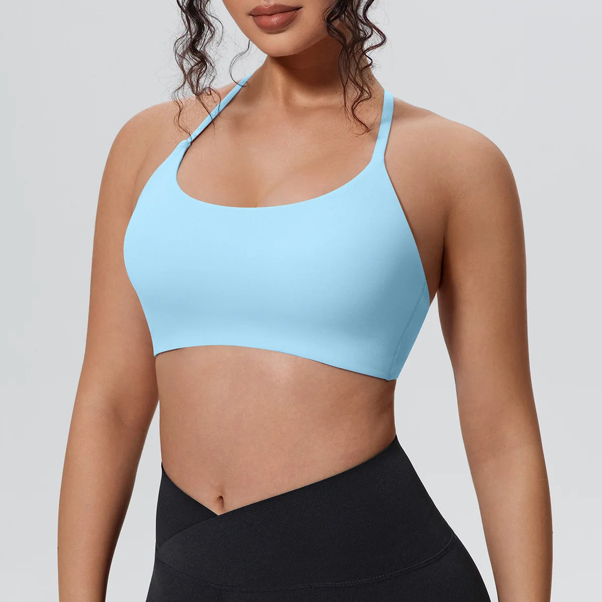 Sports Bra Women Cross Strap