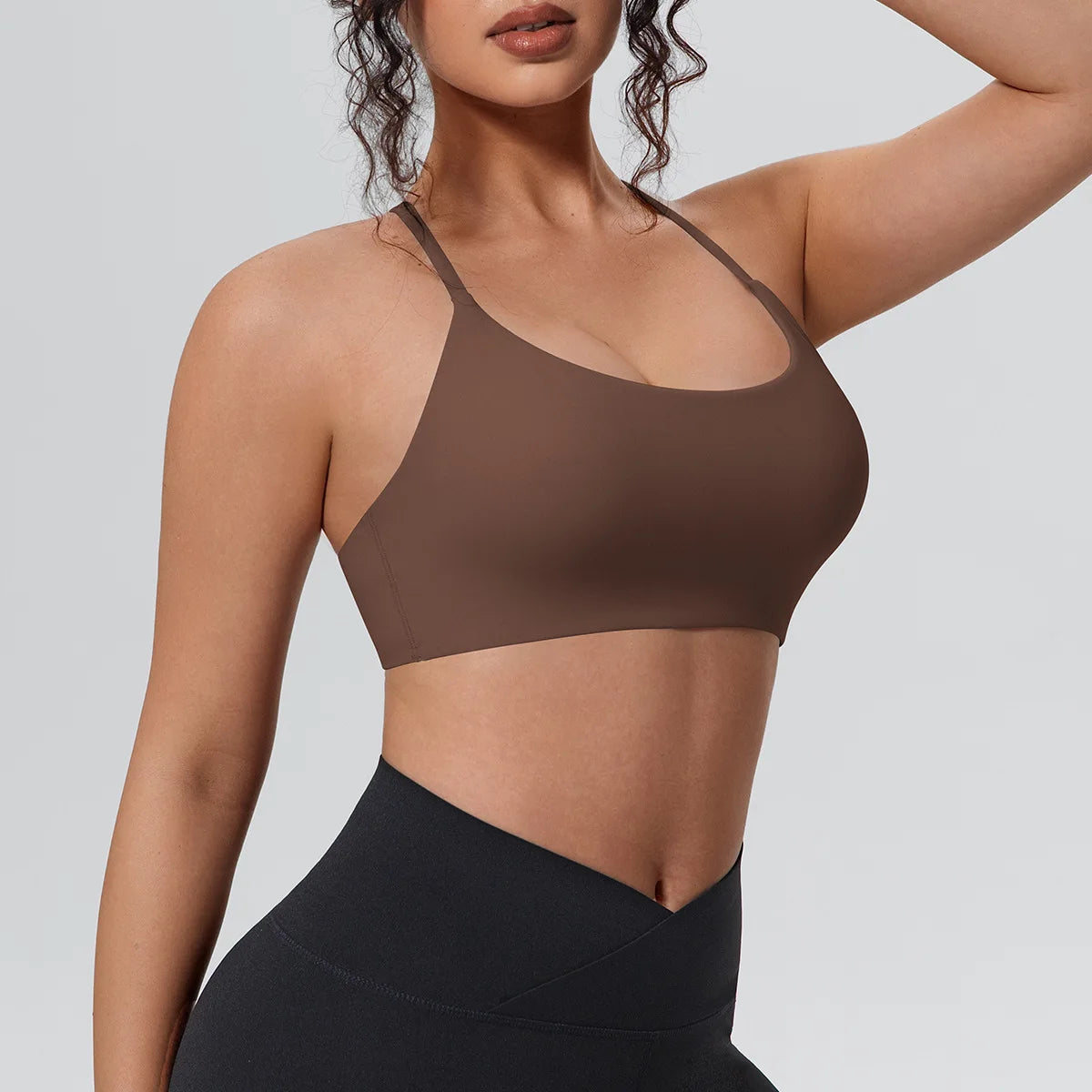 Sports Bra Women Cross Strap