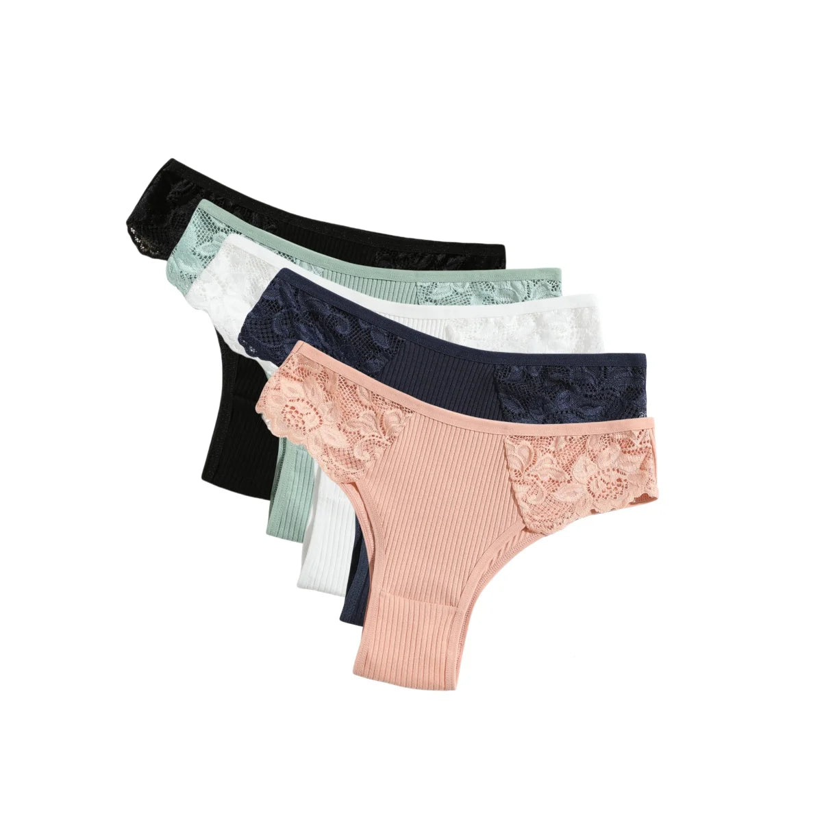 5Pcs/Set Cotton Panties Women