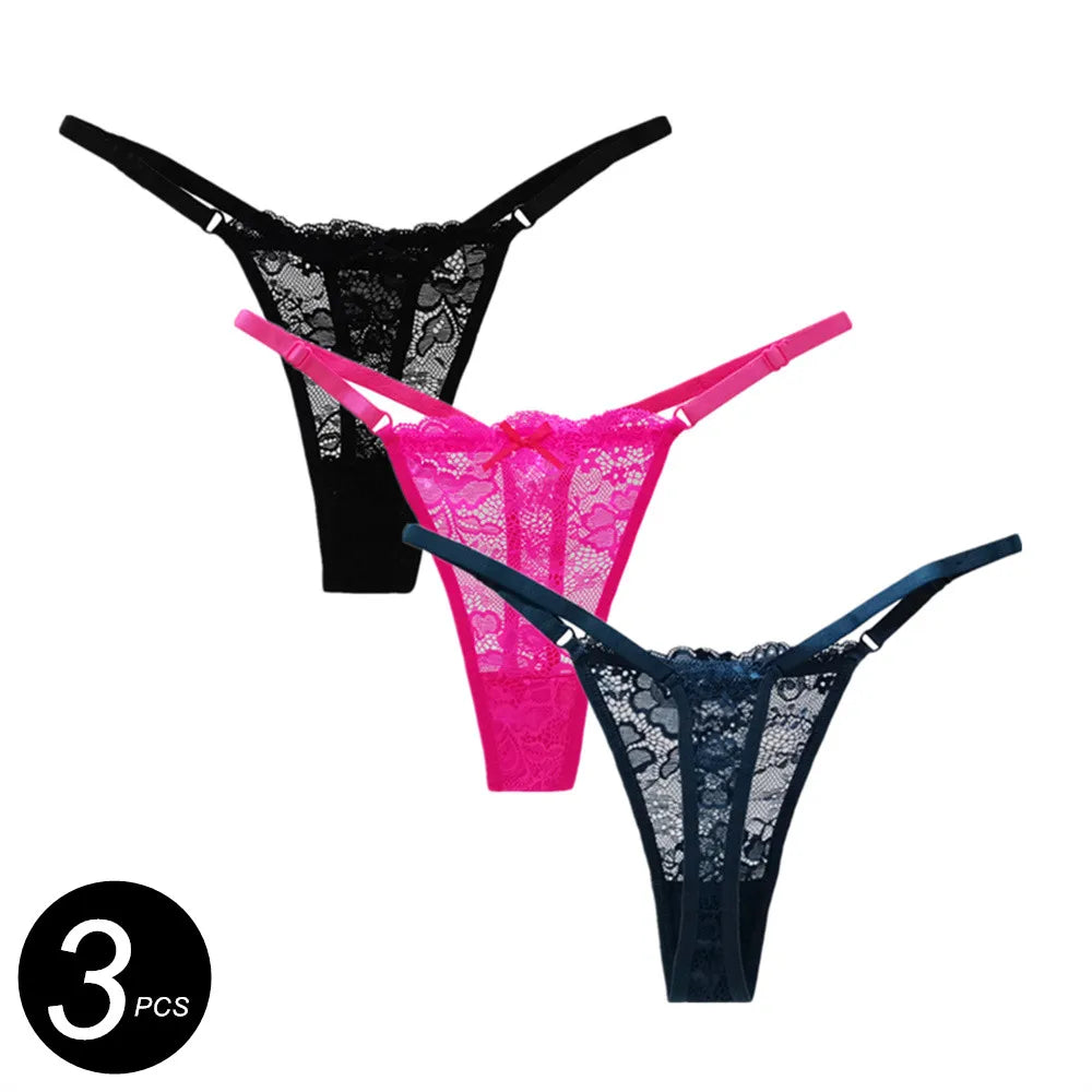 3PCS Adjustable Sexy Transparent