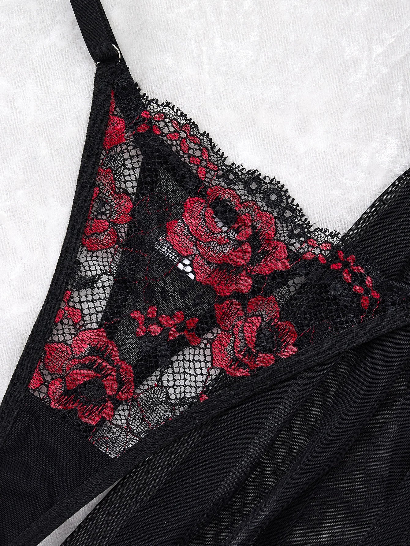 Lady's Sexy Lace Black Strapless