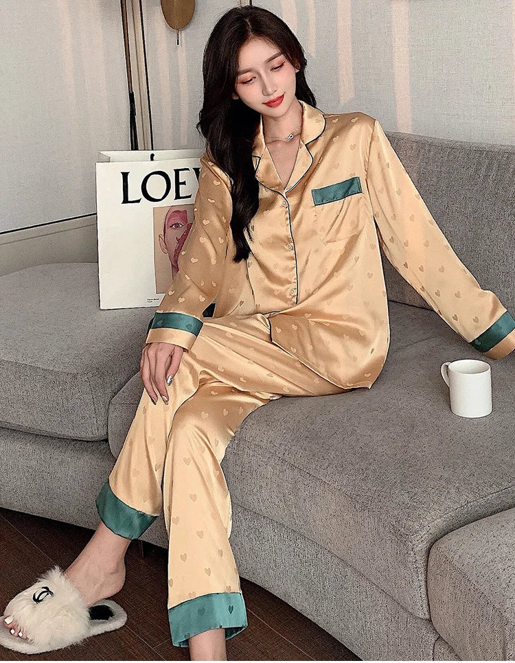 Top Autumn New Ice Silk Women