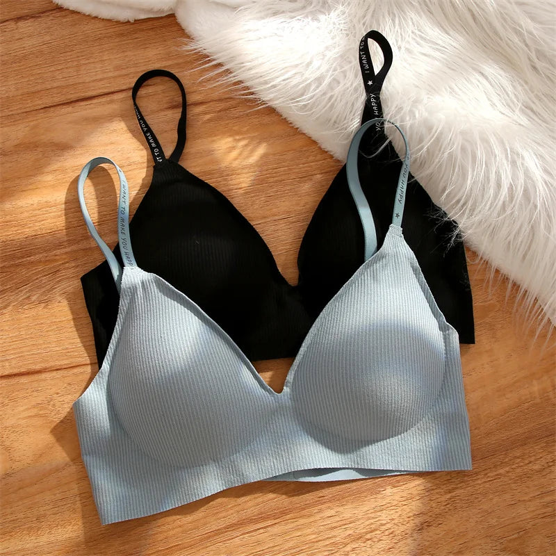 FINETOO Women Wireless Bra