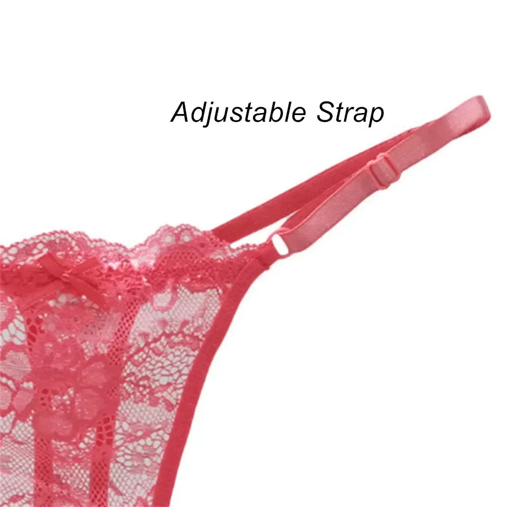 3PCS Adjustable Sexy Transparent