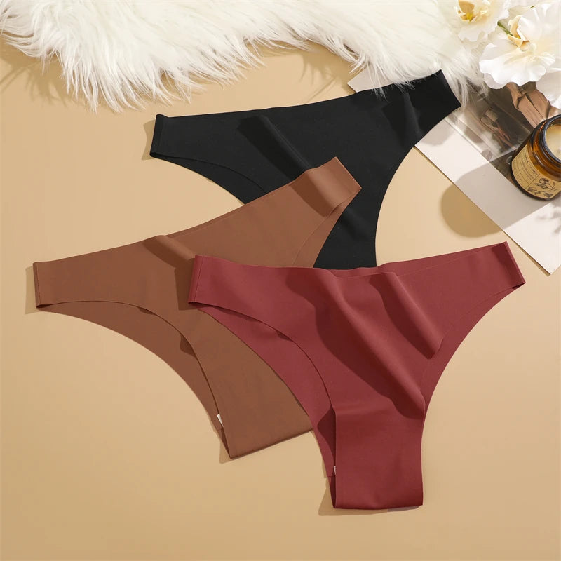 Ultra-thin Seamless Silk Underwear