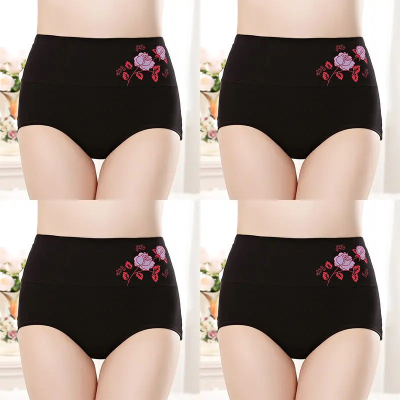 4PCS/set Plus Size Underwear
