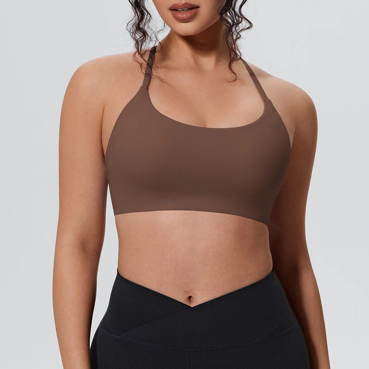 Sports Bra Women Cross Strap