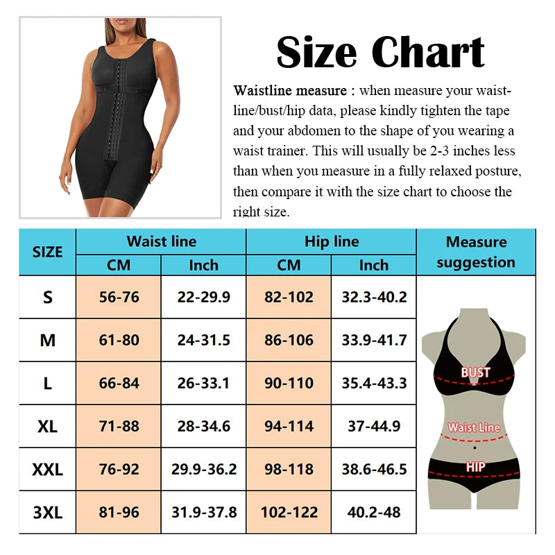 Body Corset Bodysuit Carving