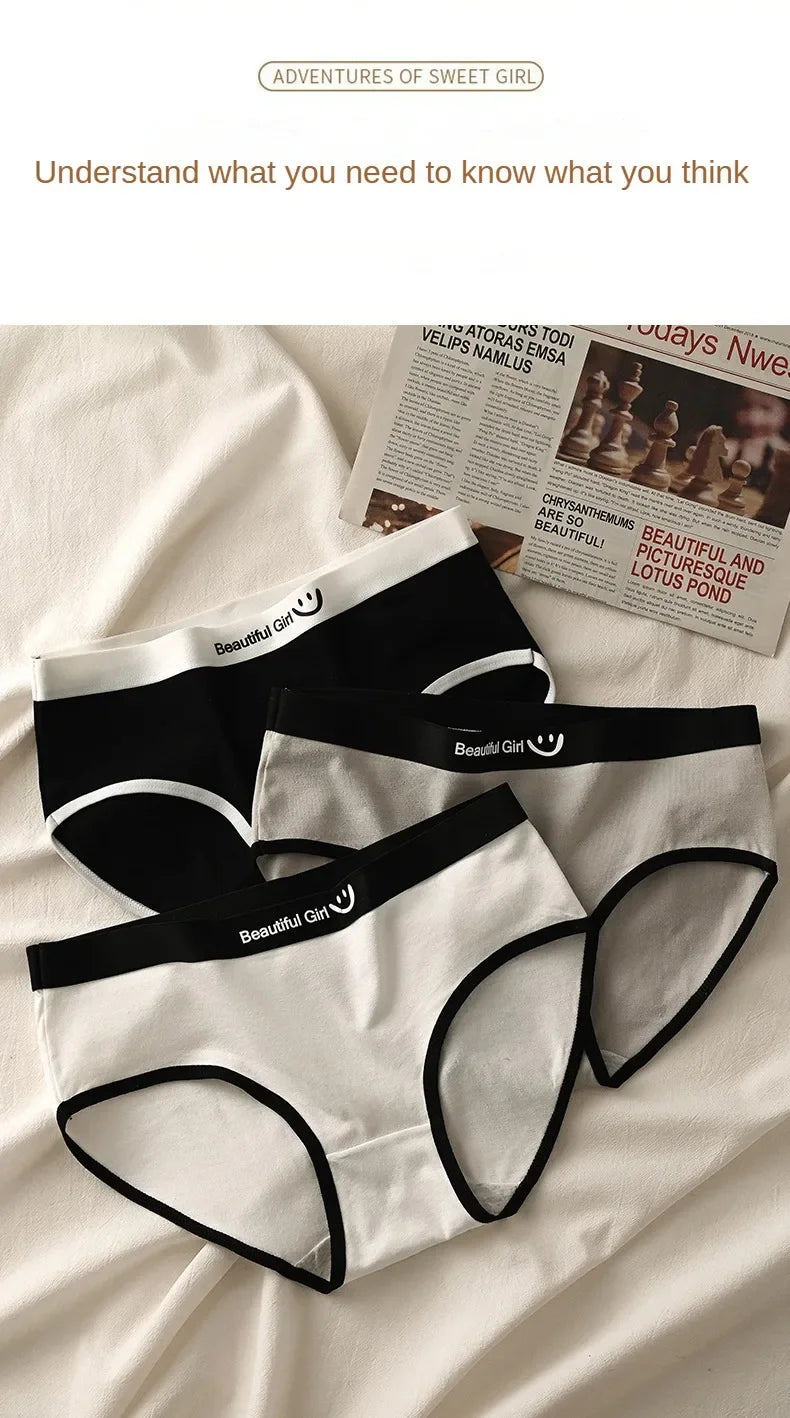 3 PCS/set Women's Cotton Soft