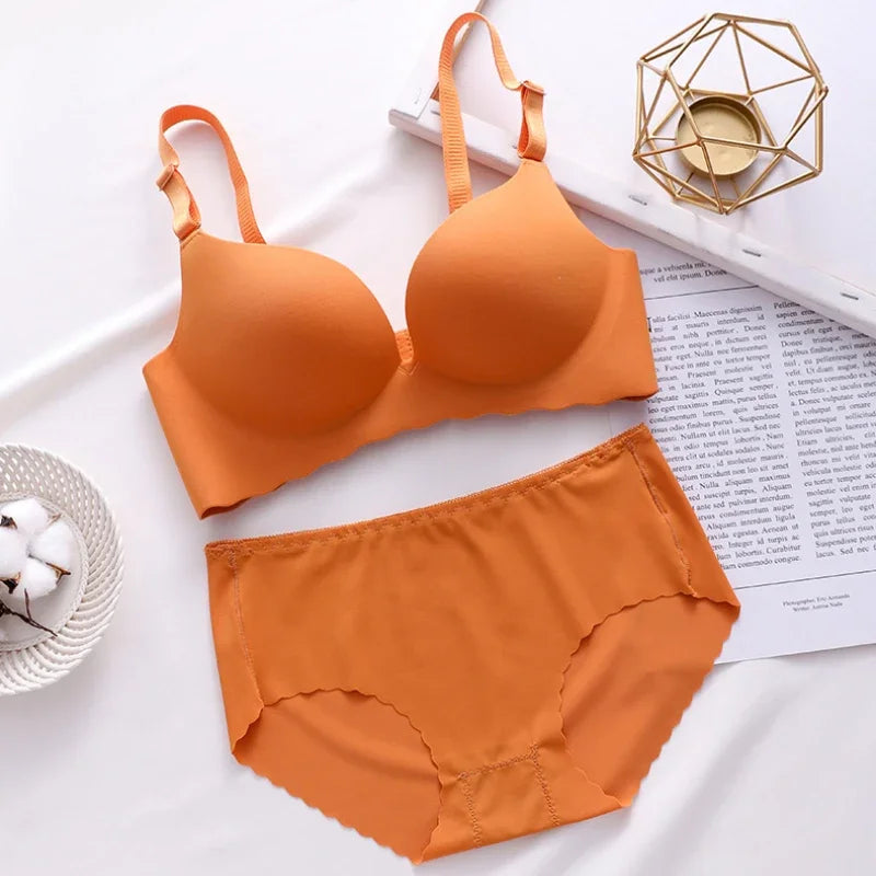 Sexy Push Up Bra Corset Wireless