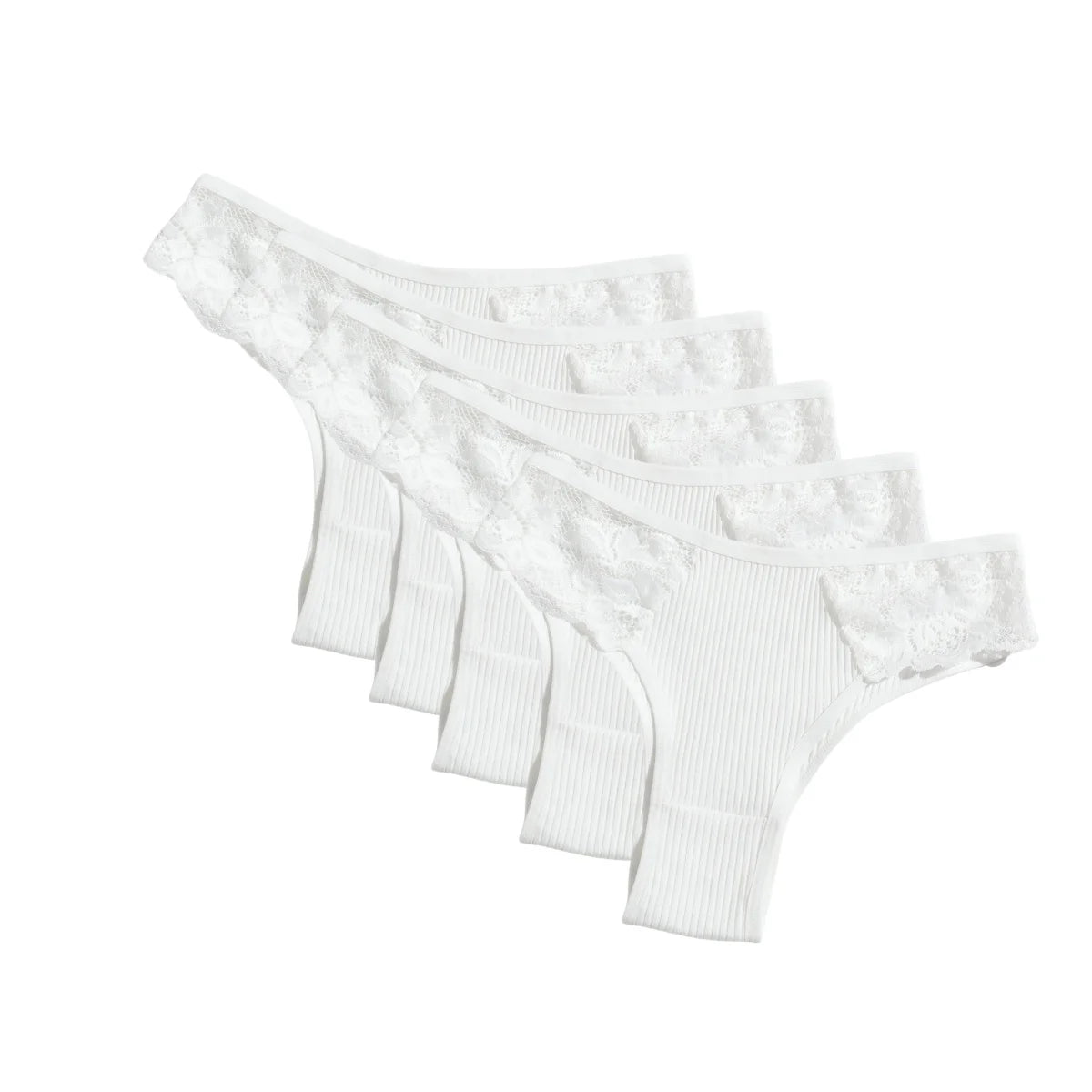 5Pcs/Set Cotton Panties Women