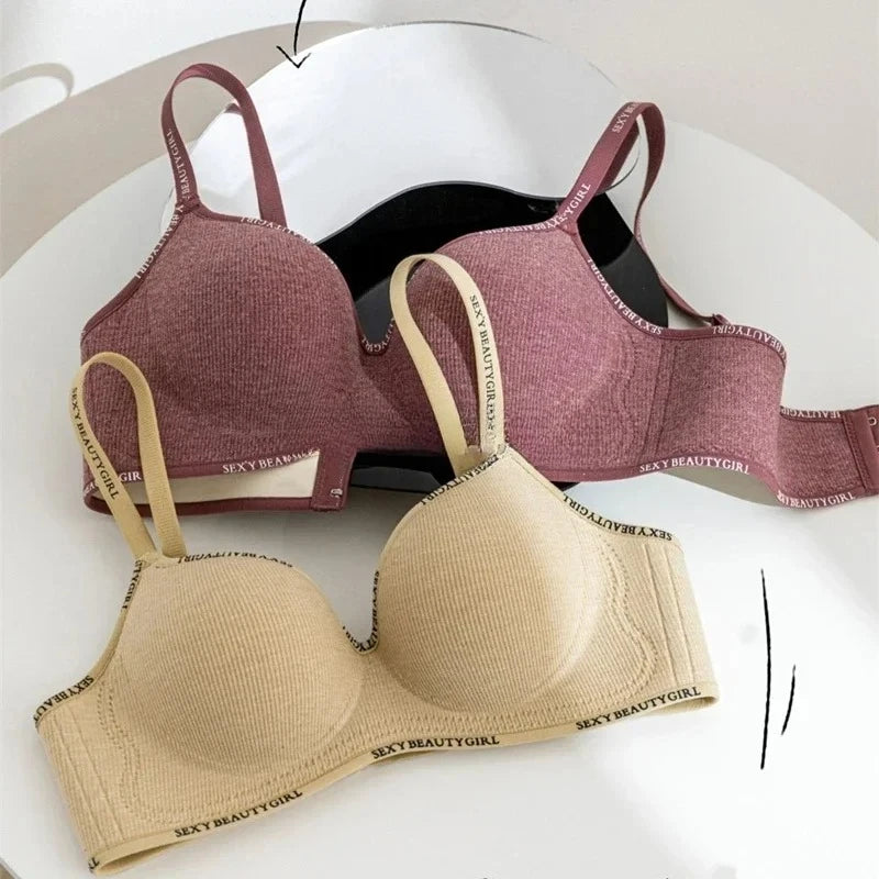 Wireless Push Up Bra A-C Cup