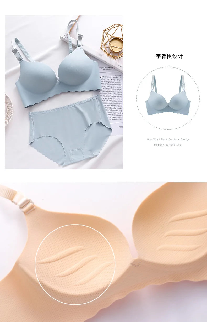 Sexy Push Up Bra Corset Wireless
