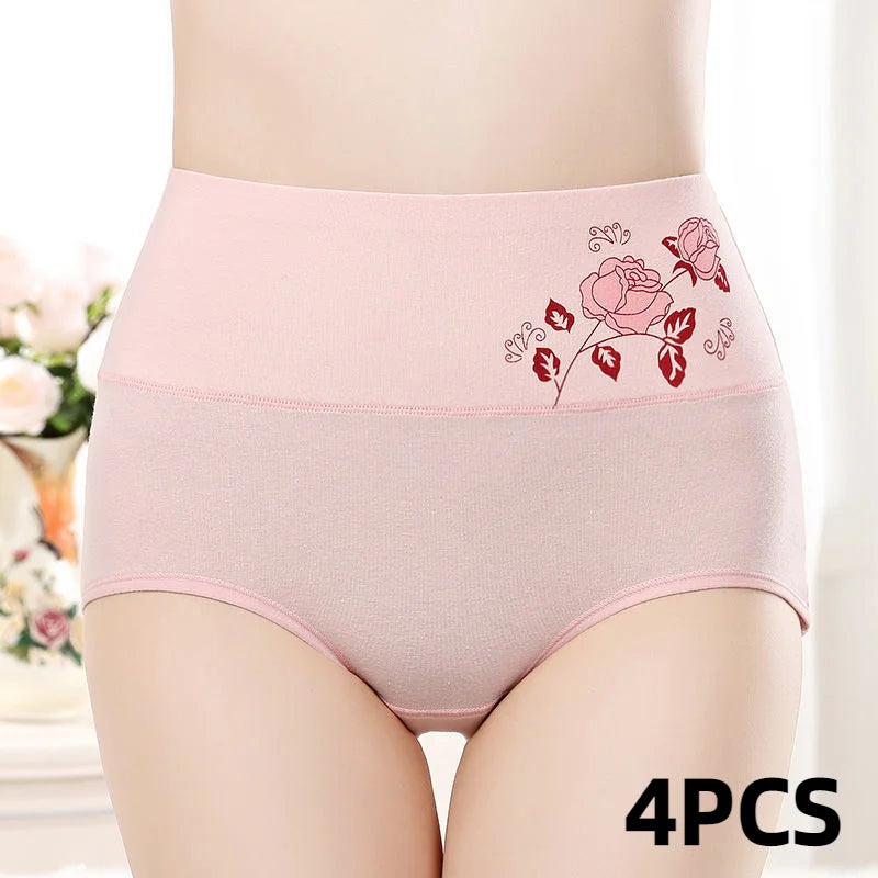 4PCS/set Plus Size Underwear