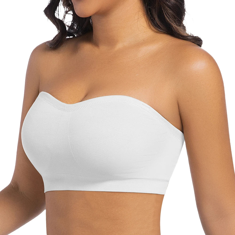 Strapless Invisible M-shaped Bra