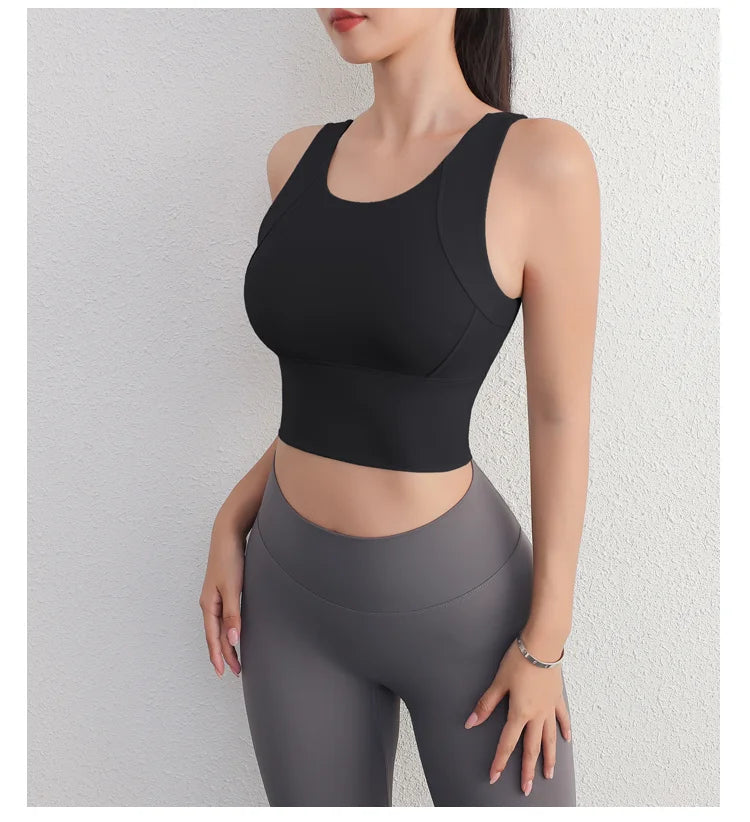 Women Sport Fixed Chest Pad